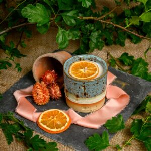Orange Scented Single Wick Candle