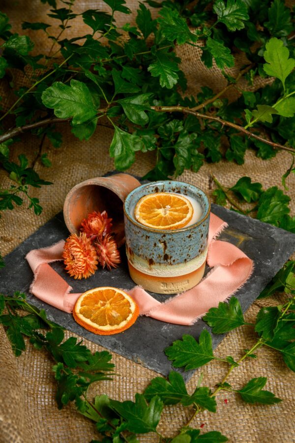Orange Scented Single Wick Candle