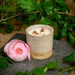 Rose Scented Single Wick Candle