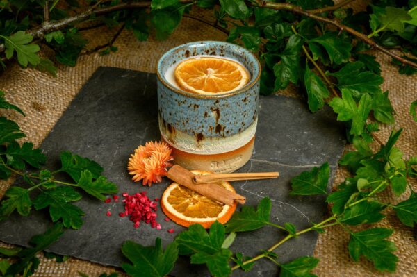 Cranberry, Orange and Cinnamon Single Wick Candle - Image 2