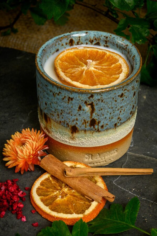 Cranberry, Orange and Cinnamon Single Wick Candle
