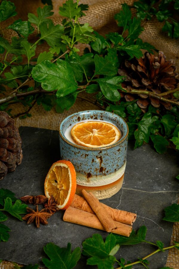 Cinnamon, Frankincense and Cedarwood Single Wick Candle